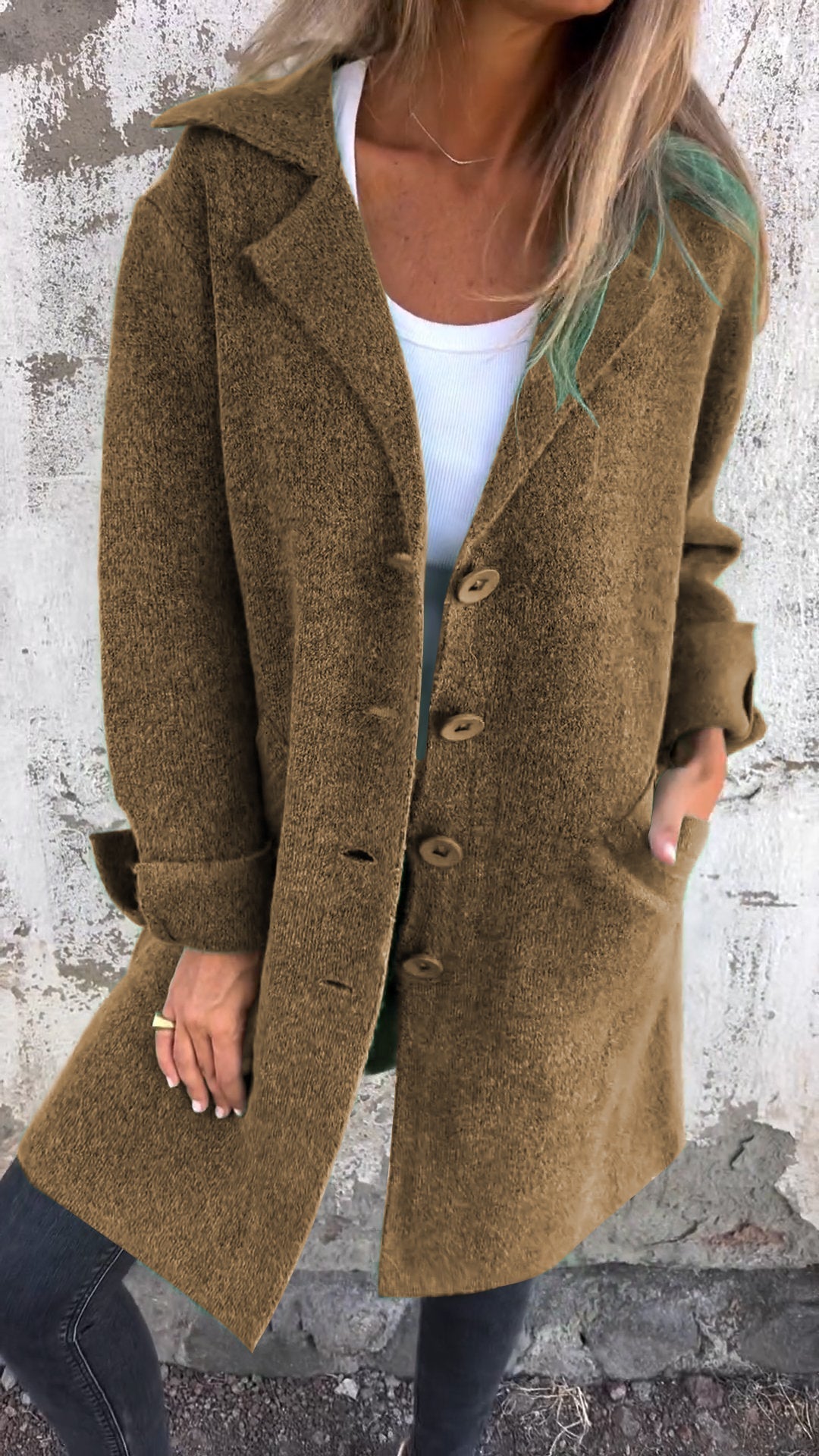 Elena | Manteau classique long