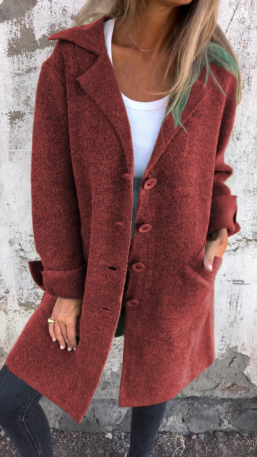Elena | Manteau classique long