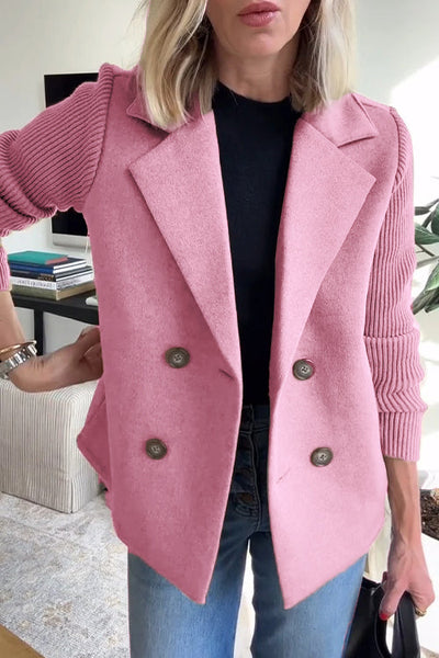 Amelia | Blazer chic avec manches en tricot