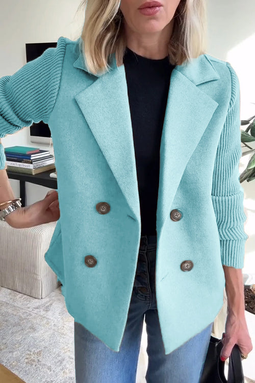Amelia | Blazer chic avec manches en tricot