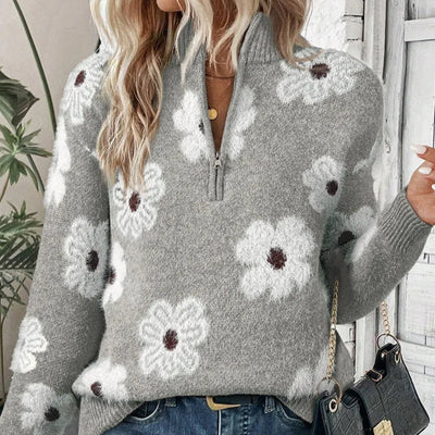 Bloom | Pull à demi-zip