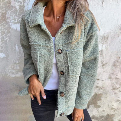 Luna | Manteau teddy