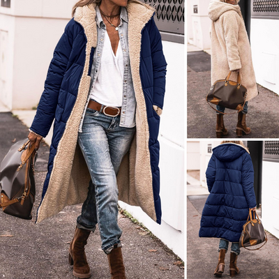 Vera | Luxe, manteau réversible