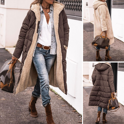 Vera | Luxe, manteau réversible