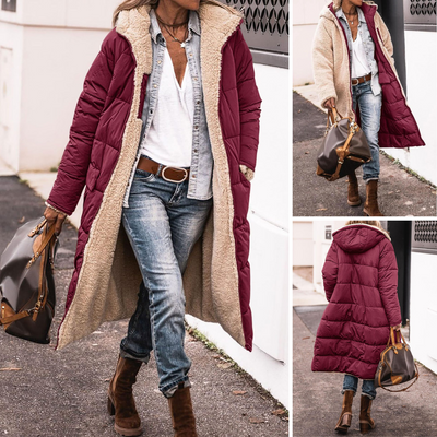 Vera | Luxe, manteau réversible