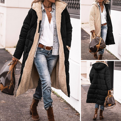 Vera | Luxe, manteau réversible
