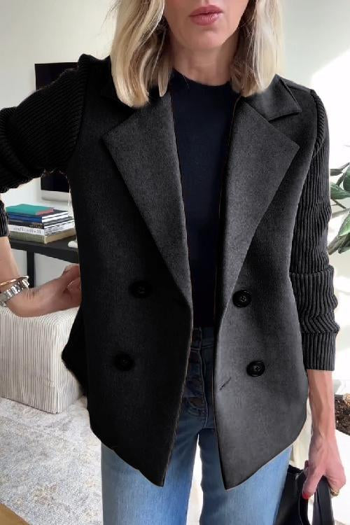 Amelia | Blazer chic avec manches en tricot